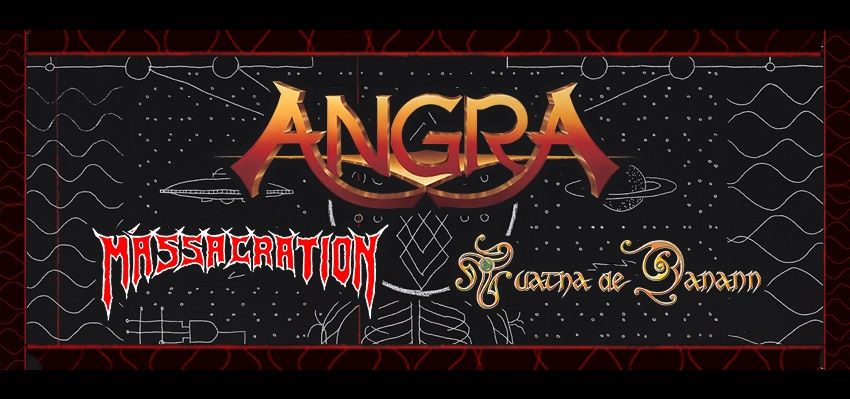 Angra, Massacration & Tuatha de Danann - MG